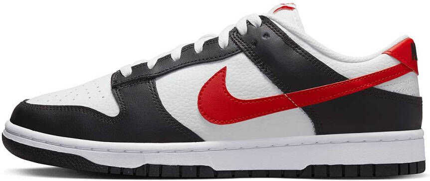 Nike Dunk Low Retro Black University Red-White - Foto 2