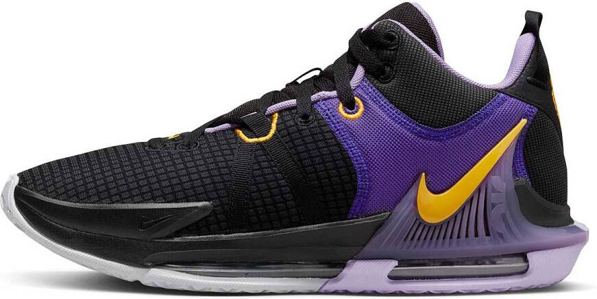 Nike Lebron Witness 7 Black University Gold-Lilac-Court Purple