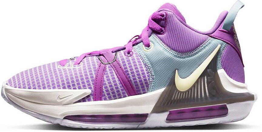 Nike Lebron Witness 7 Fuchsia Dream Citron Tint-Sail-White - Foto 2