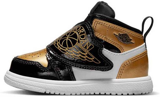 Nike Sky Jordan 1 Se (Td) Black Metallic Gold-White Sneakers toddler DV6068-071 - Foto 2