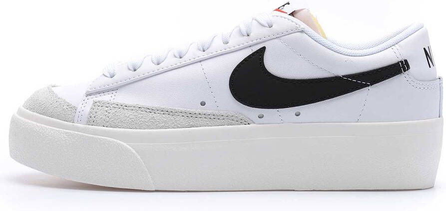 Nike Wmns Blazer Low Platform Basketball Schoenen white black sail team orange maat: 36.5 beschikbare maaten:36.5 41 - Foto 10