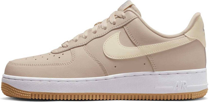 Nike Wmns Air Force 1 '07 Basketball Schoenen sanddrift coconut milk white wolf grey maat: 37.5 beschikbare maaten:37.5