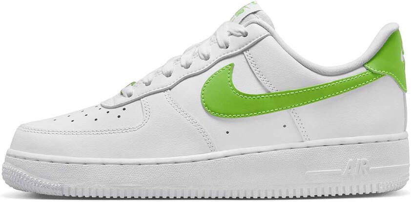 Nike Wmns Air Force 1 '07 Basketball Schoenen white action green maat: 38.5 beschikbare maaten:36 38.5