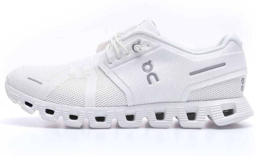 ON Running Cloud 5 Dames Hardloopschoenen Running schoenen Sneakers All-White - Foto 15