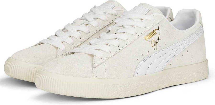 Puma Clyde Prm Frosted Ivory- White