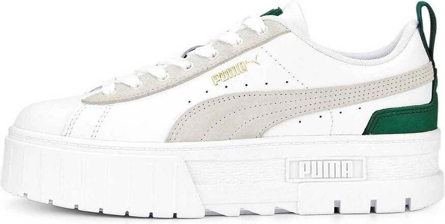 PUMA Mayze Gentle White Green dames sneakers - Foto 4