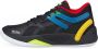 PUMA SELECT Trc Blaze Court Black Fives Basketbal Schoenen Puma Black Saffron Heren - Thumbnail 2