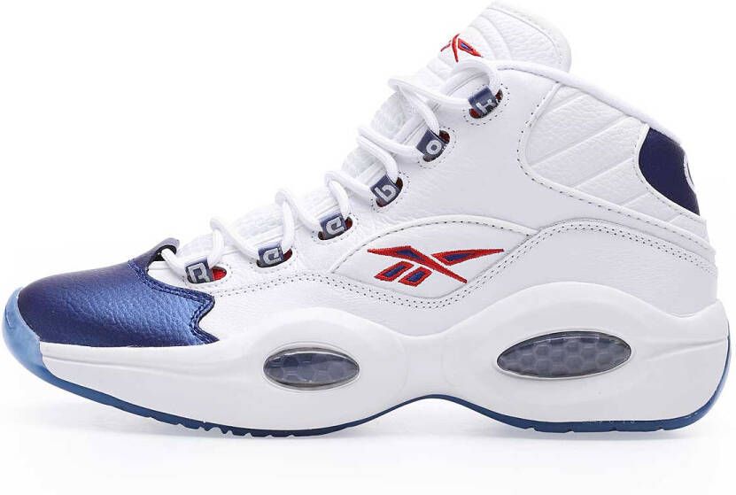 Reebok Question Mid White Red Blue Schoenmaat 40 Sneakers GX0227
