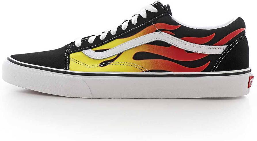 Vans Ua Old Skool (Flame) (Foam) True White Marshmallow