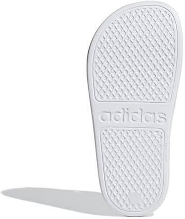 Adidas Sportswear badslippers wit zilver Rubber Streep - Foto 3