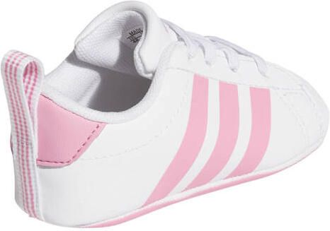 Adidas Sportswear Grand Court sneakers wit roze Jongens Meisjes Imitatieleer - Foto 4