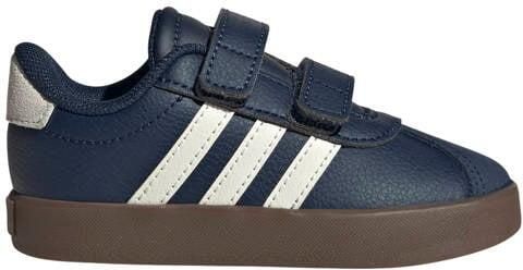 Adidas Sportswear VL Court 3.0 leren sneakers donkerblauw wit Suède