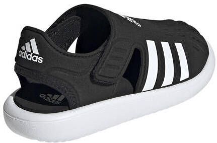 Adidas Summer Closed Toe Water Sandals Unisex Slippers en Sandalen Zwart Maat: 31.5 Mesh Synthetisch Foot Locker - Foto 3