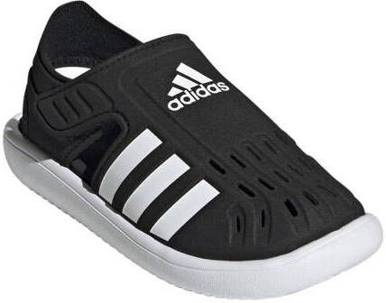 Adidas Summer Closed Toe Water Sandals Unisex Slippers en Sandalen Zwart Maat: 28 Mesh Synthetisch Foot Locker - Foto 3