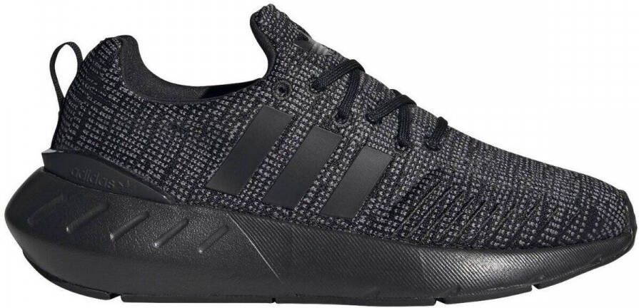 Adidas Originals Swift Run 22 Junior Core Black Grey Five Cloud White Kind - Foto 2