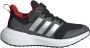 Adidas Sportswear FortaRun 2.0 Cloudfoam Schoenen met Elastische Veters en Klittenband Kinderen Zwart - Thumbnail 2