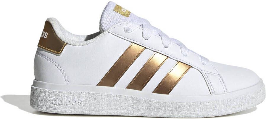 Adidas Sportswear Grand Court 2.0 sneakers wit matgoud Imitatieleer 38 2 3 - Foto 7