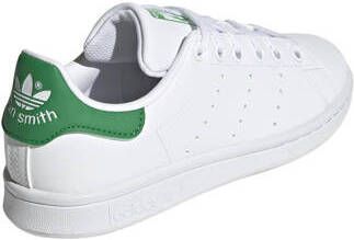 Adidas Originals Stan Smith sneakers wit groen Jongens Meisjes Gerecycled polyester 35 1 2
