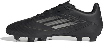 Adidas Perfor ce F50 Club Junior voetbalschoenen zwart goud metallic Imitatieleer 37 1 3