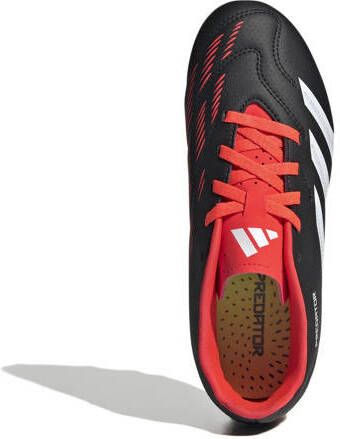 Adidas Perfor ce Predator Club TxG Junior voetbalschoenen zwart wit rood Imitatieleer 37 1 3 - Foto 3
