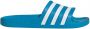 Adidas adilette Slippers en Sandalen Blauw Maat: 48 2 3 Mesh Synthetisch Foot Locker - Thumbnail 4