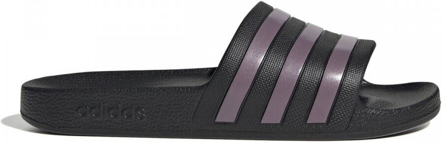 adidas Synthetisch Adilette Aqua Slides Sandal in het Wit Dames Schoenen voor voor Platte schoenen voor Platte sandalen 