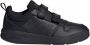 Adidas Perfor ce Tensaur Classic sneakers klittenband zwart grijs kids - Thumbnail 4