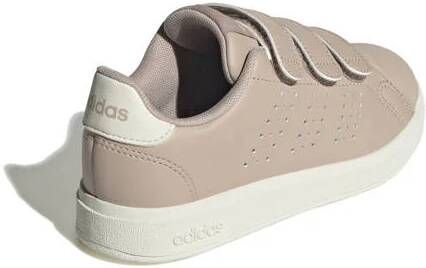 Adidas Sportswear Advantage Bas 2.0 sneakers beige ecru zwart Jongens Meisjes Imitatieleer 29