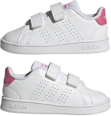 Adidas Sportswear Advantage CF sneakers wit fuchsia Jongens Meisjes Synthetisch 20 - Foto 2