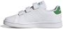 Adidas Sportswear Advantage CF sneakers wit groen Synthetisch 31 1 2 - Thumbnail 3