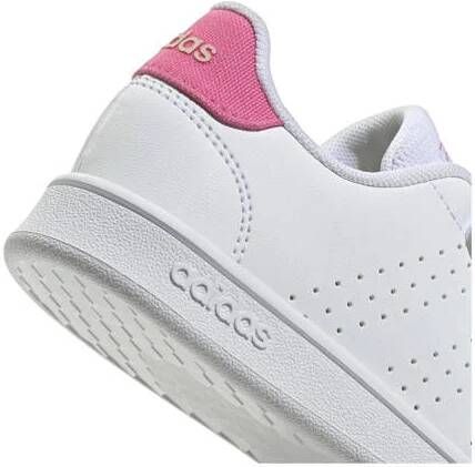 Adidas Sportswear Advantage CF sneakers wit roze Jongens Meisjes Synthetisch 29