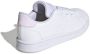 Adidas Sportswear Advantage sneakers wit lichtroze Imitatieleer 35 1 2 - Thumbnail 2