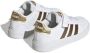 Adidas Sportswear Grand Court Sustainable Lifestyle Court Schoenen met Elastische Veters en Klittenband Kinderen Wit - Thumbnail 3