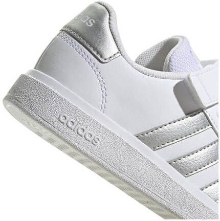 Adidas Sportswear Grand Court 2.0 EL sneakers wit zilver Imitatieleer 28 1 2 - Foto 5