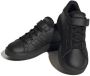 Adidas Core adidas Sportswear Grand Court Schoenen met Elastische Veters en Klittenband Kinderen Zwart - Thumbnail 3