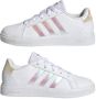 Adidas Sportswear Grand Court 2.0 sneakers wit metallic zilver Imitatieleer 38 2 3 - Thumbnail 4