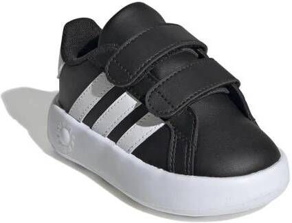 Adidas Sportswear Grand Court 2.0 sneakers zwart wit Jongens Meisjes Imitatieleer 25