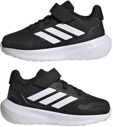 Adidas Sportswear Runfalcon 5 sneakers zwart wit Jongens Meisjes Mesh Meerkleurig 20