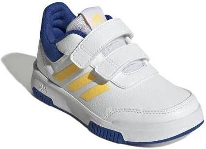 Adidas Sportswear Tensaur Sport 2.0 sneakers wit donkerblauw geel Jongens Meisjes Imitatieleer 33