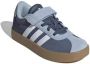 Adidas Sportswear VL Court 3.0 sneakers donkerblauw lichtblauw wit Suede 28 - Thumbnail 1