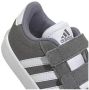 Adidas Sportswear VL Court 3.0 sneakers donkergrijs wit Suede 26 - Thumbnail 2