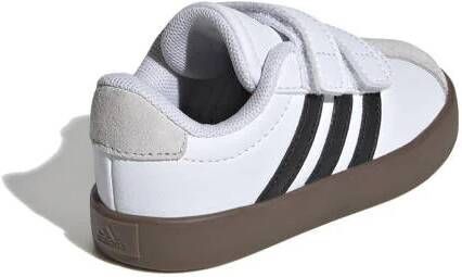 Adidas Sportswear VL Court 3.0 sneakers wit zwart beige Suede 24 - Foto 2