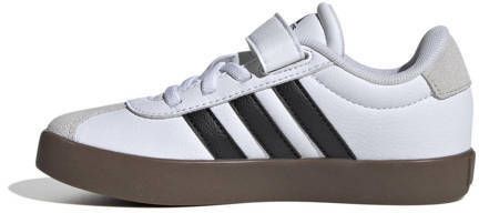 Adidas Sportswear VL Court 3.0 sneakers wit zwart beige Suede 33 - Foto 6