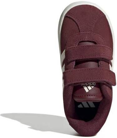 Adidas Sportswear VL Court sneakers donkerrood Suede 19