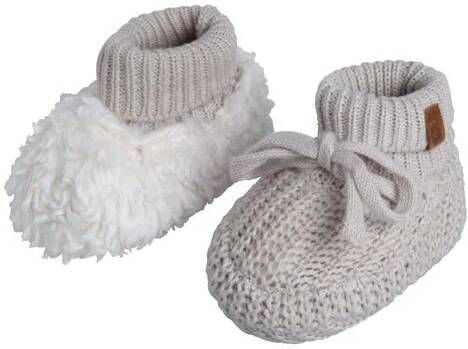 Baby's Only Slofjes teddy Soul Warm Linen 0 3 mnd 100% ecologisch katoen GOTS - Foto 2