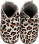 Babysteps leren babyslofjes met panterprint Wit Leer Panterprint 18 19 - Thumbnail 2