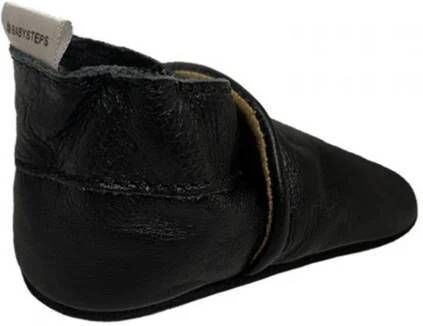 Babysteps leren babyslofjes zwart Leer Effen 24 25 - Foto 5