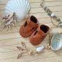 Babysteps leren babyslofjes cognac Bruin Leer Effen 20 21 - Thumbnail 2
