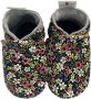 Babysteps leren babyslofjes met bloemenprint Zwart Meisjes Leer Bloemen 18 19 - Thumbnail 2