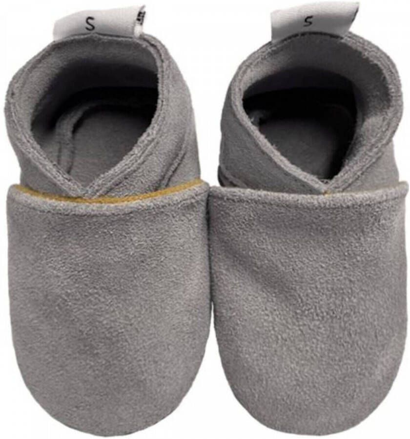 Babysteps suède babyslofjes grijs Suede Effen 18 19 - Foto 3